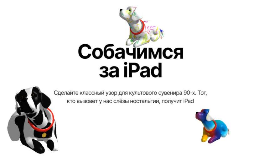 Акция Авто.ру «Собачимся за iPad»